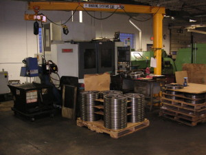 MORI SEIKI – CNC VERTICAL MACHINING CENTER -  NV5000B WITH A NIKKEN CNC180 4TH AXIS